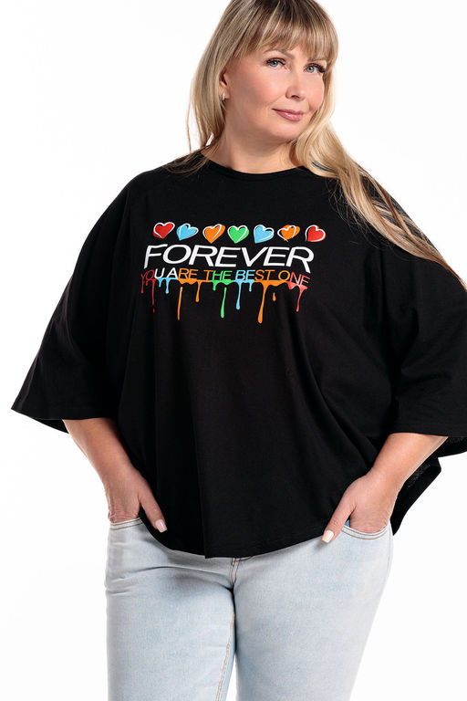 Пончо туника женская