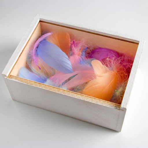 Наполнитель из перьев для шаров и подарков Радости! , 15 х 11 см - Дарите счастье фото 3