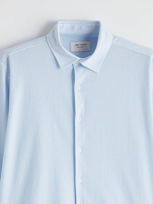 Regular Fit ?izgili Erkek G?mlek