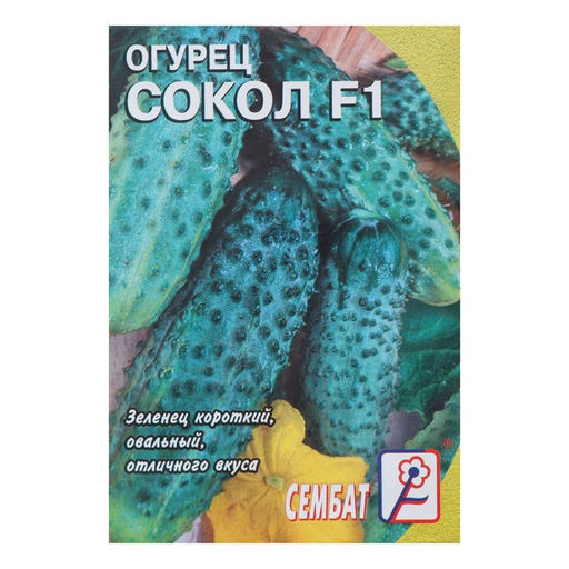 Цена за 5 шт. Семена Огурец "Сокол", F1,  0,2 г