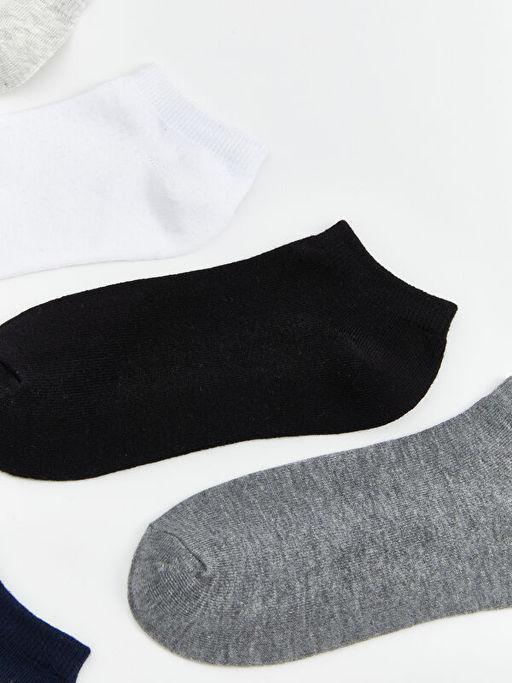 Basic K?z ?ocuk Patik ?orap 7li