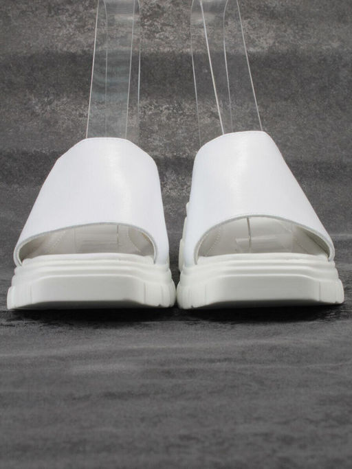 08-PEXL131-1 WHITE Босоножки женские (натуральная кожа)