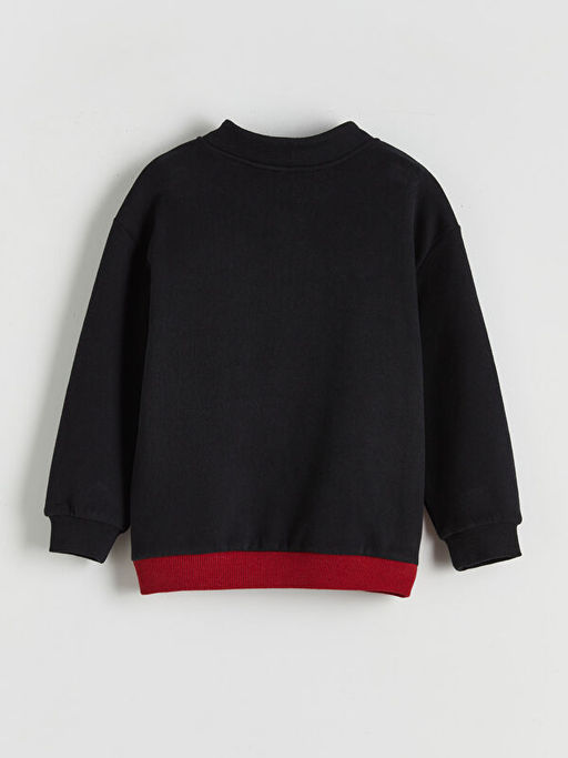 Galatasaray Bask?l? Erkek ?ocuk Kal?n Sweatshirt