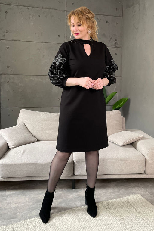 Платье Rumoda 2165 черный фото 3