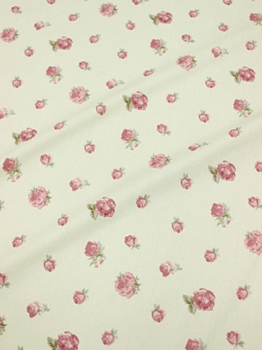 Сатин Величие роз - цветочки цв.шампань, (комп), ш.1.6м, хлопок-100%, 110гр/м.кв