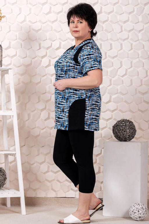 Костюм женский, цвет синий