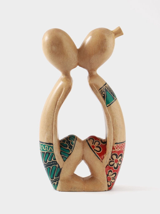 Фигурка Вместе, 20 см, дерево