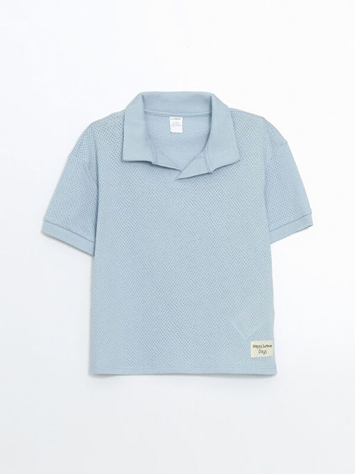 Resort Yaka Penye Erkek ?ocuk Ti??rt