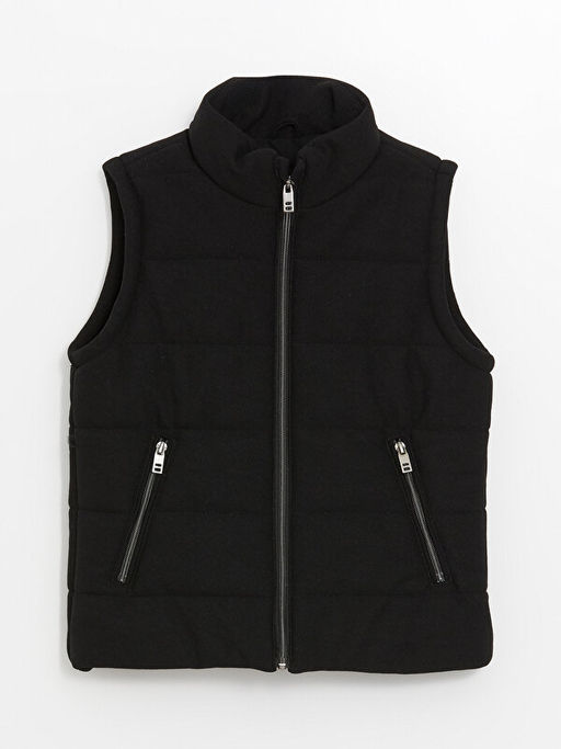 Dik Yaka Erkek ?ocuk Yelek