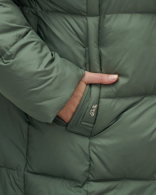 Куртка двубортная женская зимняя с капюшоном цвета хаки 7736Kh Бренд: Visdeer  фото 14