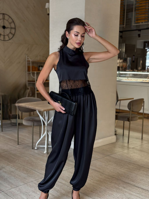 Брюки AURA 4184-164 чёрный