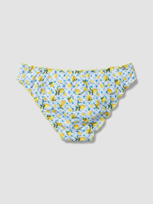 Limon Bask?l? Kad?n Bikini Alt?