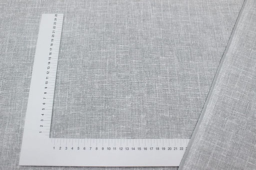 Рогожка цв.Серый меланж, ш.1.5м, хлопок-100%, 165гр/м.кв - Купава фото 3