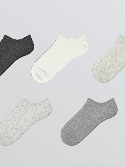 Kad?n D?z Patik ?orap 5li Paket