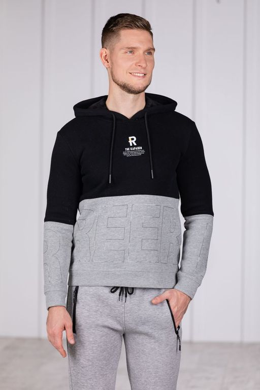 Брюки спортивные 
 3.MA004B-серый-светлый