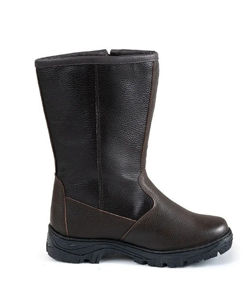 Сапоги мужские Алтай, коричневые, литая подошва