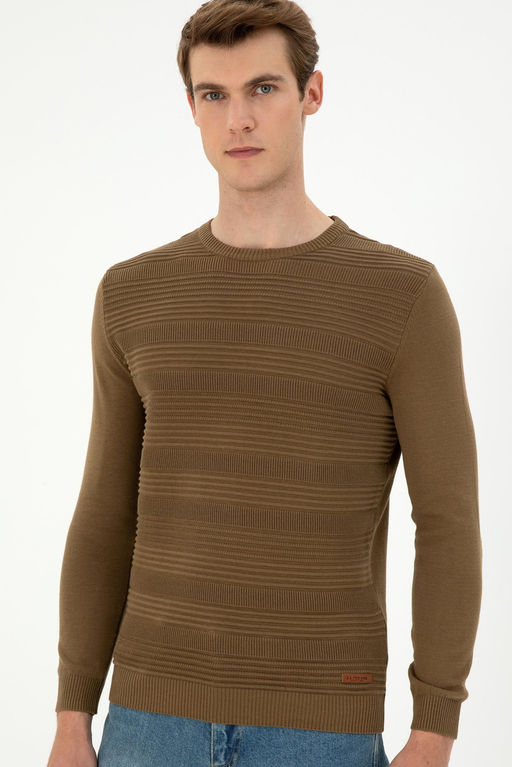 Мужской свитер цвета хаки - U.s. polo assn фото 3