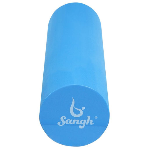 Ролик массажный Sangh, 45×15 см, цвет синий