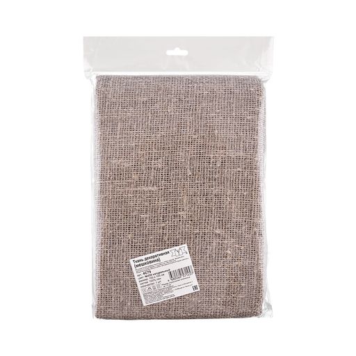 Декоративная (мешковина) 4С79 220 г/кв.м 5 ФАСОВКА 100 см х 105 см 100% лён
