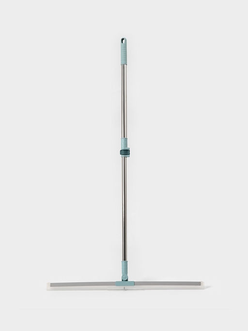 Водосгон для пола, силиконовый, поворотный сгон 60 см, черенок нержавеющая сталь 58-97 см