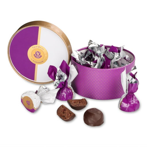 Трюфель с клюквой в ягодном ликере - ПУРПУР фото 2