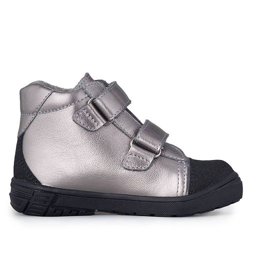 BO-109(55) Ботинки цвет серебристо-черный (байка) - Bottilini фото 4