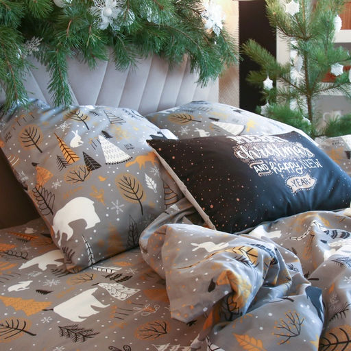 Постельное бельё Этель 2 сп Let it snow (вид 2) 175х215 см, 200х220 см, 70х70 см - 2 штуки  фото 6