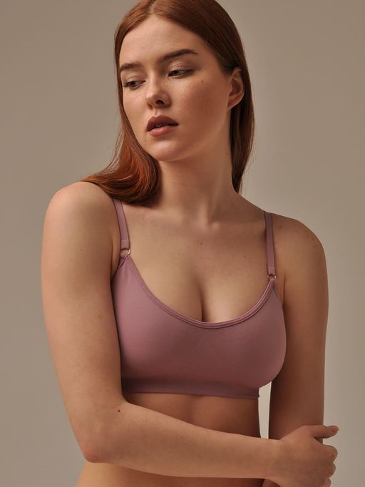 Топ на тонких регулируемых бретелях с чашечками - My фото 22