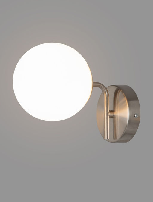 Бра 74527/1W, 1x40Вт, E27, цвет никель