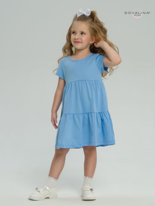 Платье Тия голубая - Sovalina фото 7