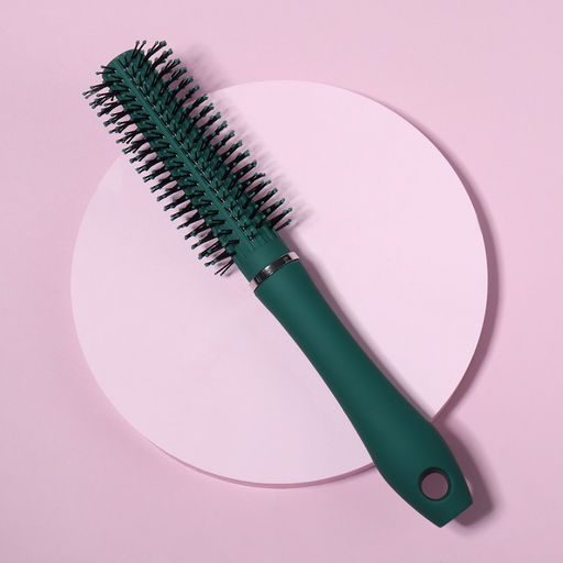 Цена за 2 шт. Брашинг, прорезиненная ручка, d=1.8/4×22(±1) см, бирюзовый