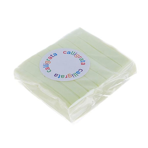 Полимерная глина Calligrata, 50 г, светло-зелёная