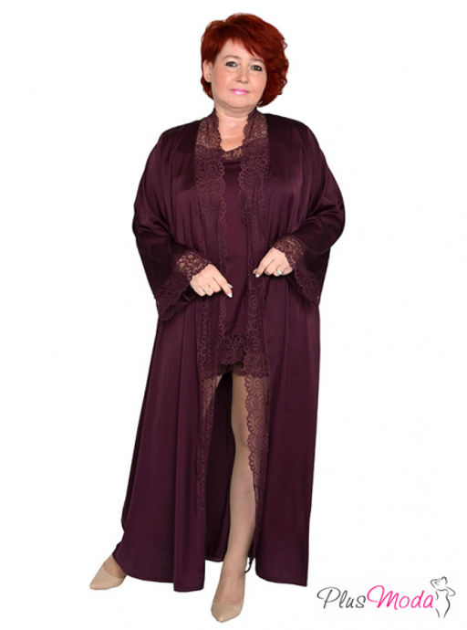 Халат Модель №1594 размеры 44-84 - Plusmoda фото 9