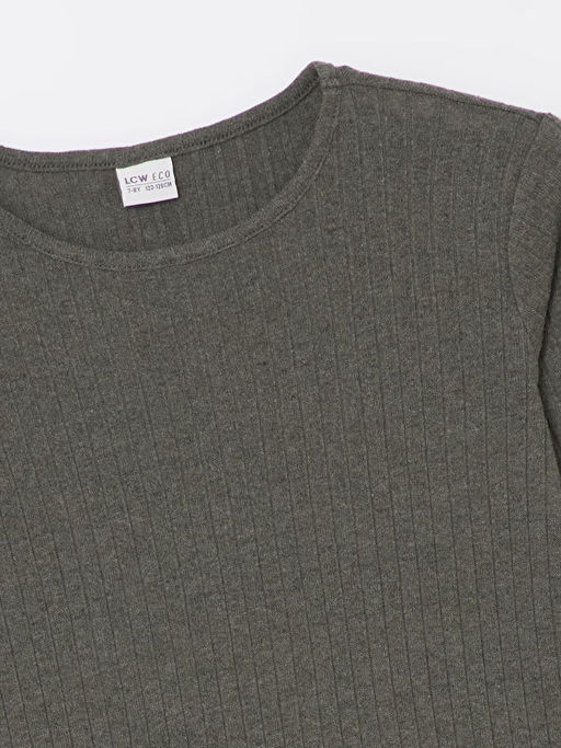 Bisiklet Yaka K?z ?ocuk Ti??rt - Waikiki фото 2