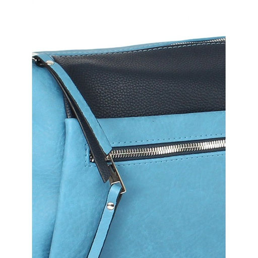Сумка женская искусственная кожа ADEL-279/ММ. 1отдел+плеч/рем. синеголубой 259187 - Adelia фото 4