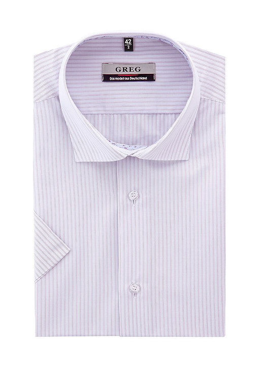 Сорочка мужская короткий рукав GREG 714/109/732/Z/1  фото 2