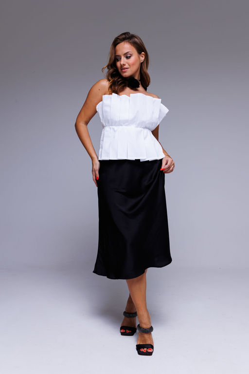 Топ AURA 2131-164 белый  фото 2