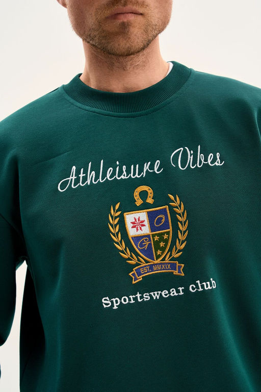 Спортивный костюм GO M3107E/25-02.182-188 изумруд - Pirs фото 5