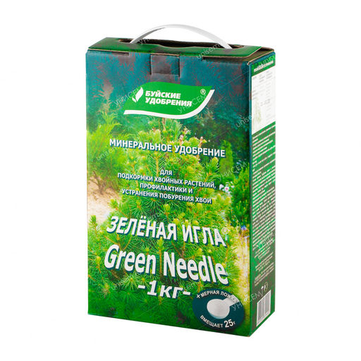 Зеленая игла 1кг (10шт) - Ортон фото 2