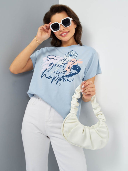 Футболка женская _ 12722/Something - F5 фото 6