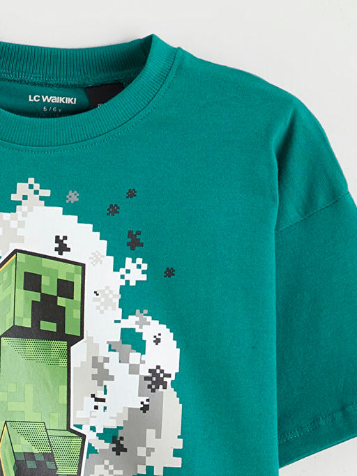 Minecraft Bask?l? Erkek Bebek Ti??rt 2li