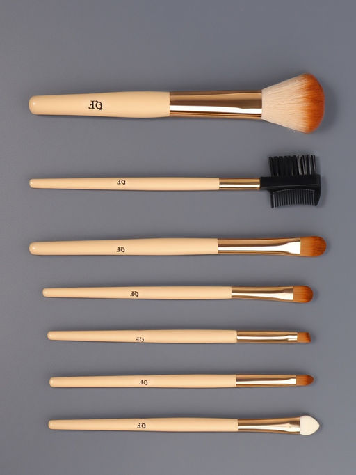 Набор кистей для макияжа PASTEL BLUSH, 7 шт., чехол на кнопке