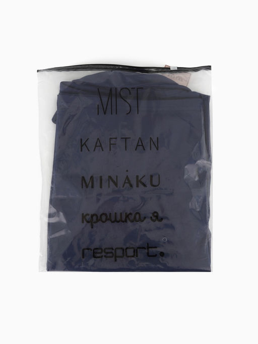 Футболка - поло женская MINAKU, размер 50-52 (2XL), интерлок, синяя