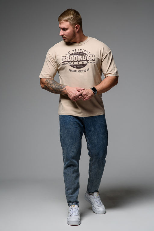 Футболка мужская 8507/1 оверсайз