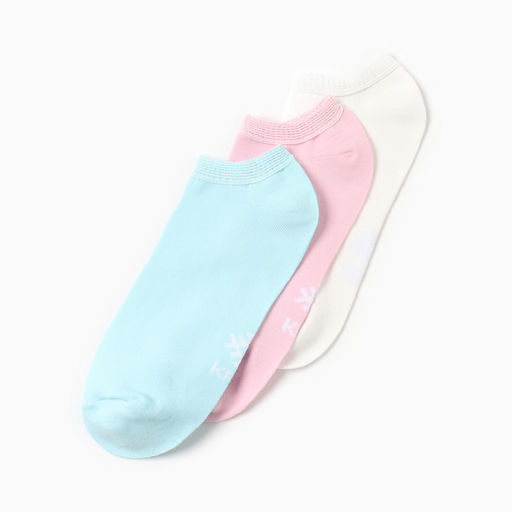 Носки женские укороченные KAFTAN Nude, набор 3 пары, р. 36-39 (23-25 см)