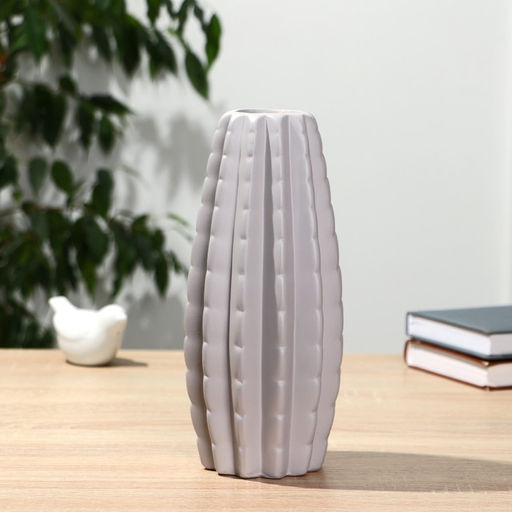 Ваза для цветов «Кактус», 6.5×11×25 см, керамика, МИКС