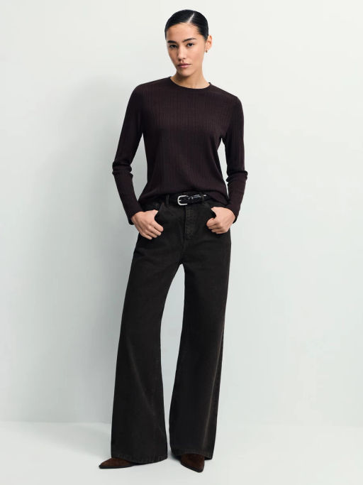 Лонгслив с содержанием вискозы / Zarina