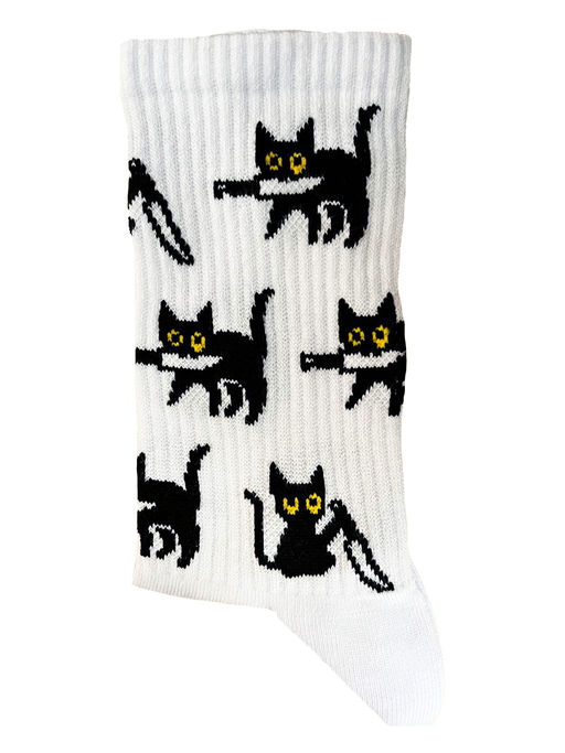 Носки р.35-40 TxT Кот с ножом - Krumpy фото 9