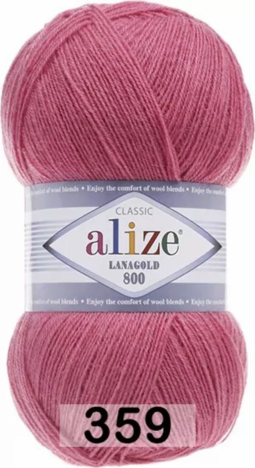 Пряжа LANAGOLD 800 - Alize фото 24