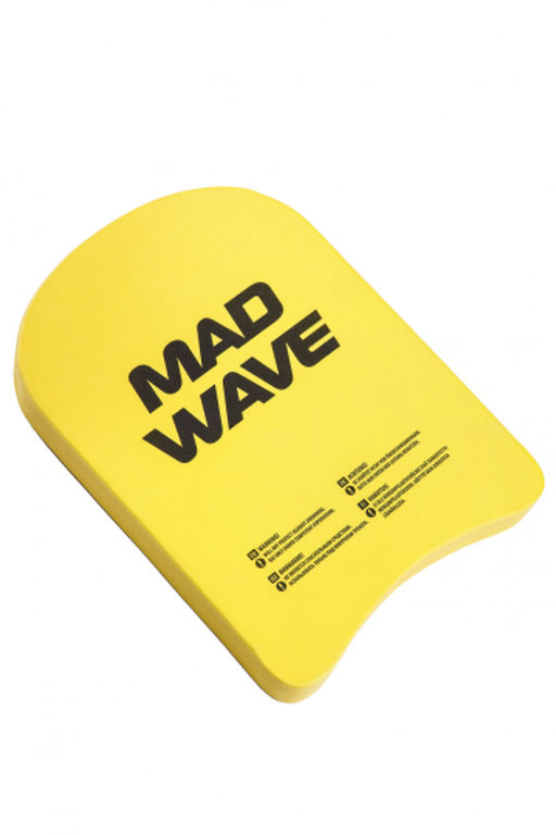 Доска для плавания Kickboard kids, Kickboard ergo, Jet, Alignment, Core alignment - Mad wave фото 2